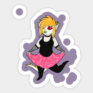 Chupacabra Cutie Sticker